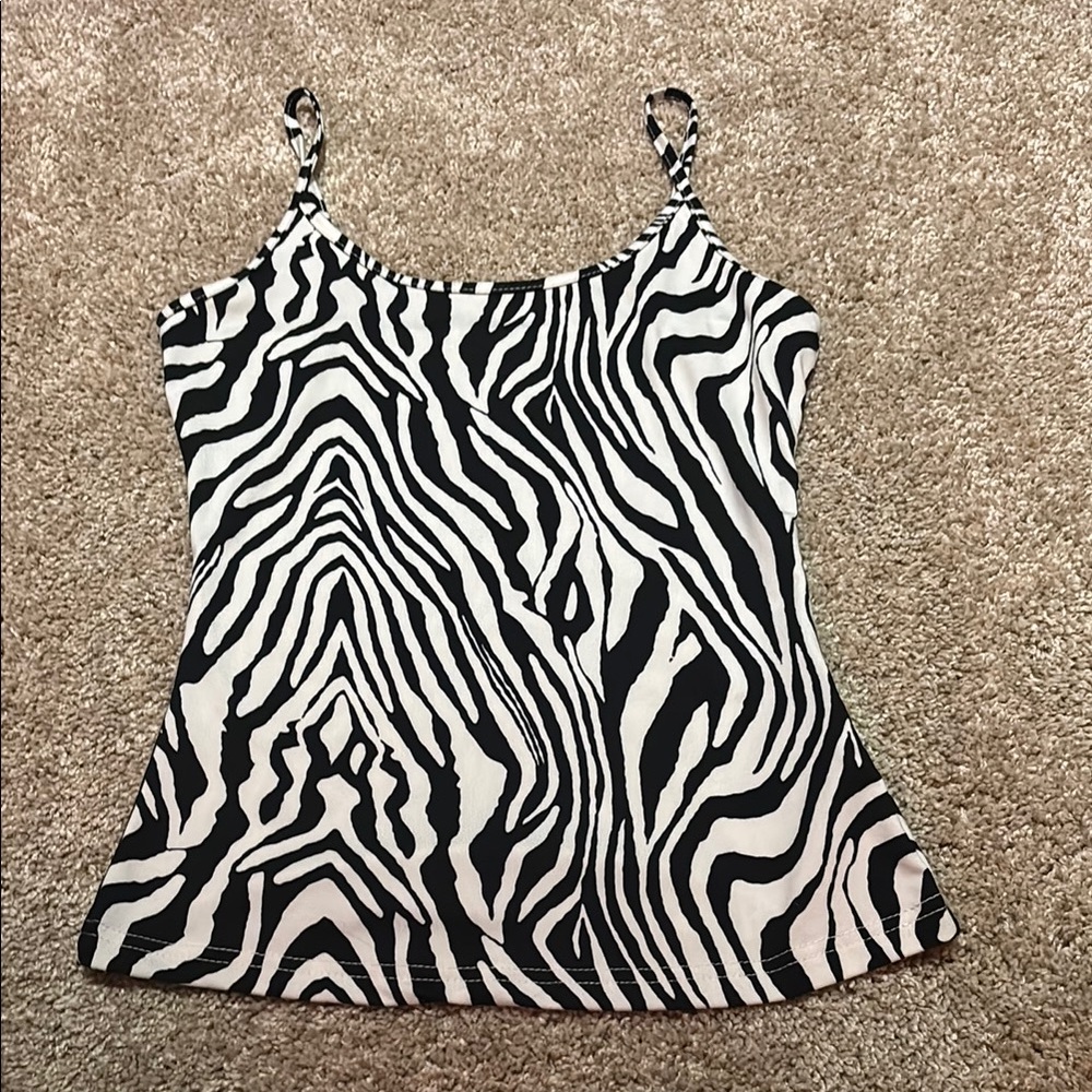 Zebra Print Women's Top